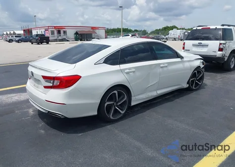 2018 Honda Accord Sport z USA, uszkodzony, nr VIN 1HGCV1F39JA099775